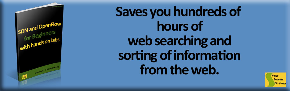 SDN and OpenFlow for beginners with hands on labs